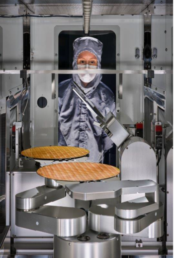 tapeout program research in suit in lab